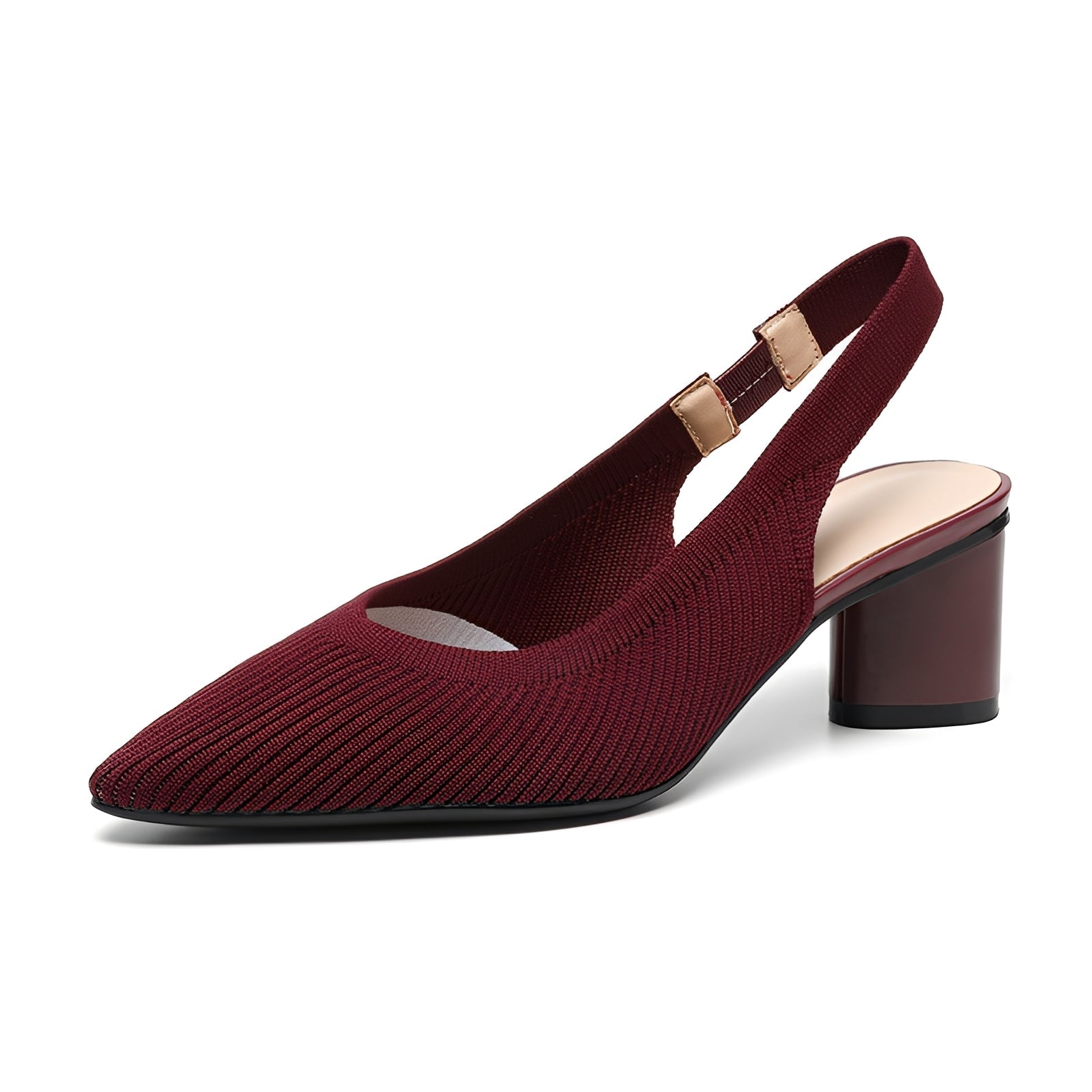 Dannon - Eleganckie Sandały na Obcasie typu Slingback