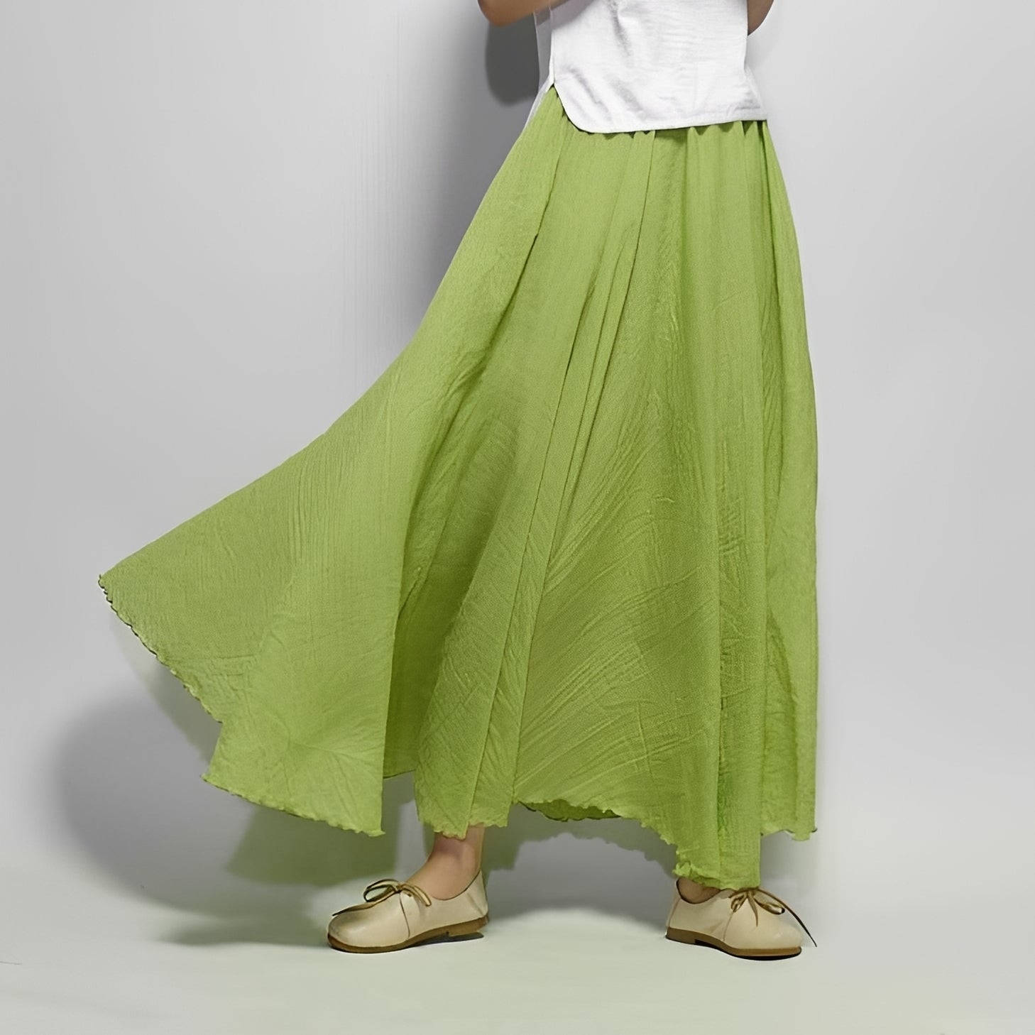 Alina - Lekka spódnica maxi w boho stylu