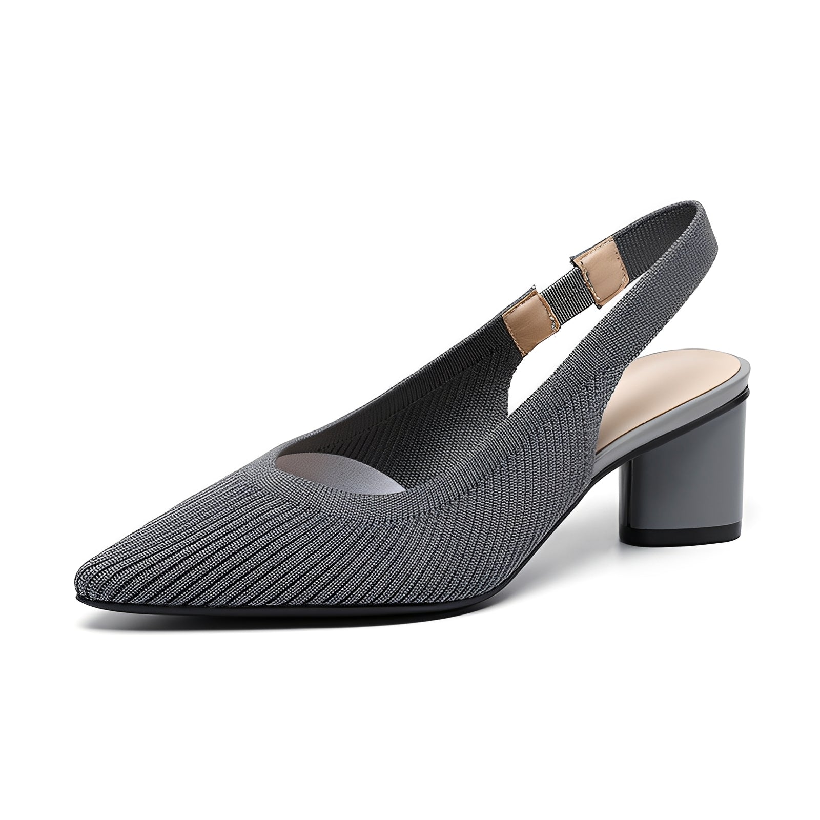 Dannon - Eleganckie Sandały na Obcasie typu Slingback