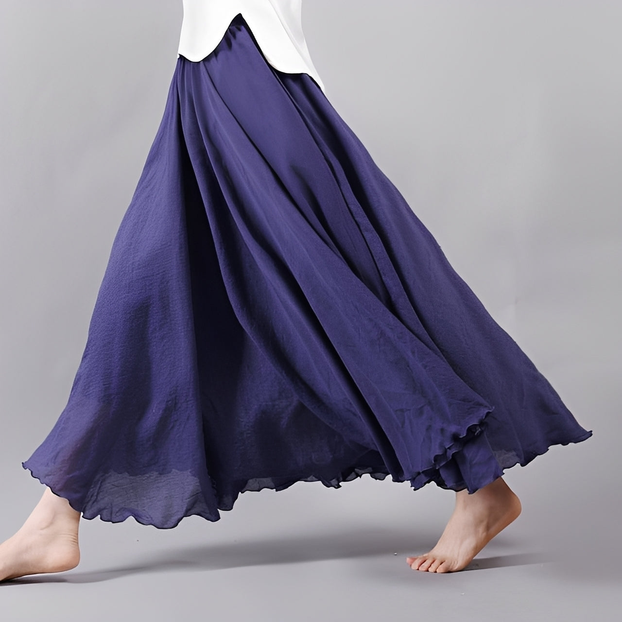 Alina - Lekka spódnica maxi w boho stylu
