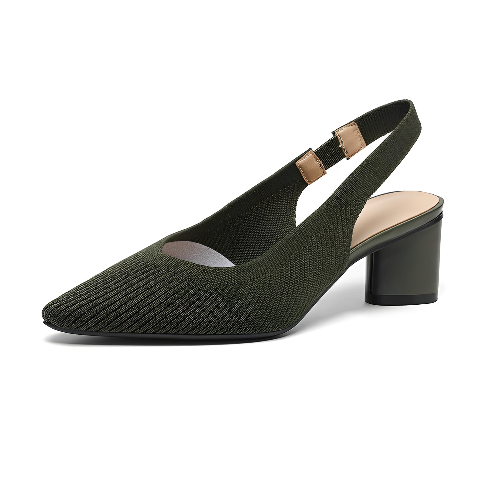 Dannon - Eleganckie Sandały na Obcasie typu Slingback