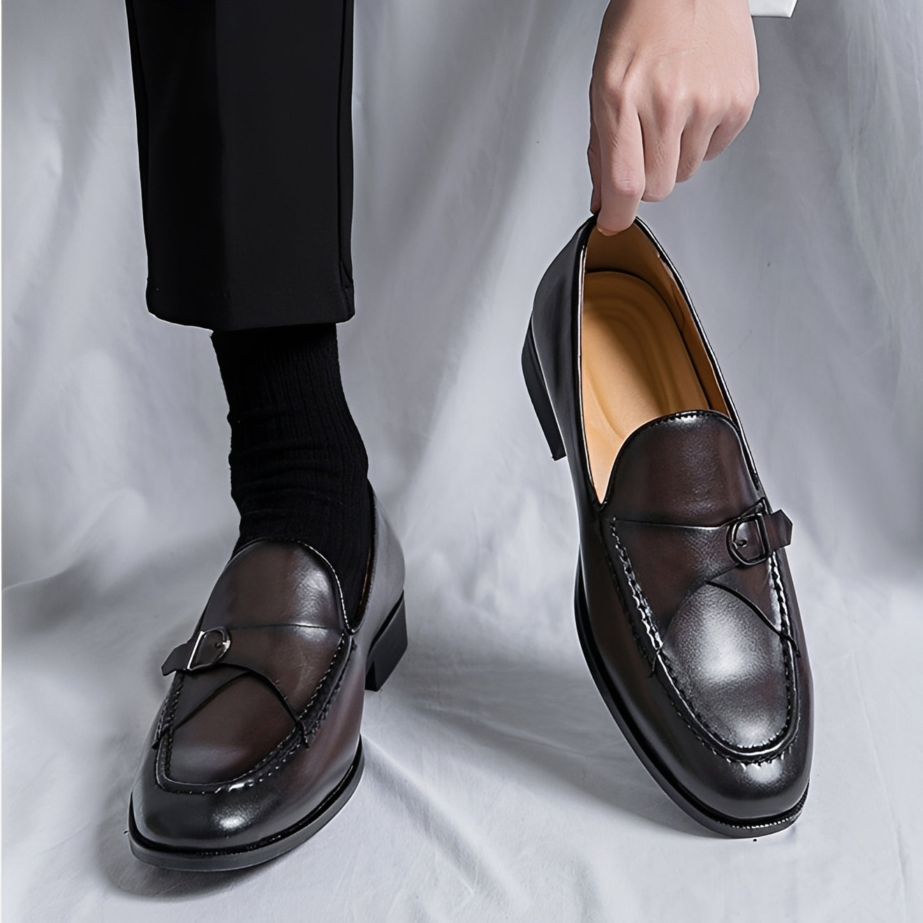 Dillon - Stylowe retro loafersy