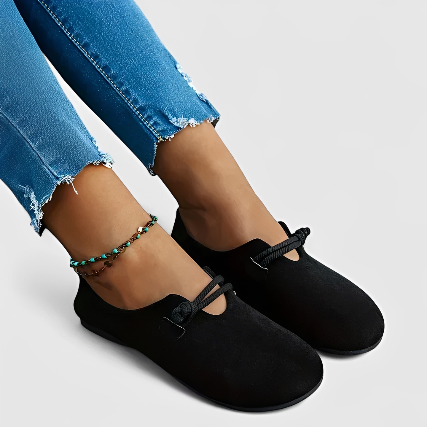 Marjorie - Wygodne Buty z Okrągłym Noskiem