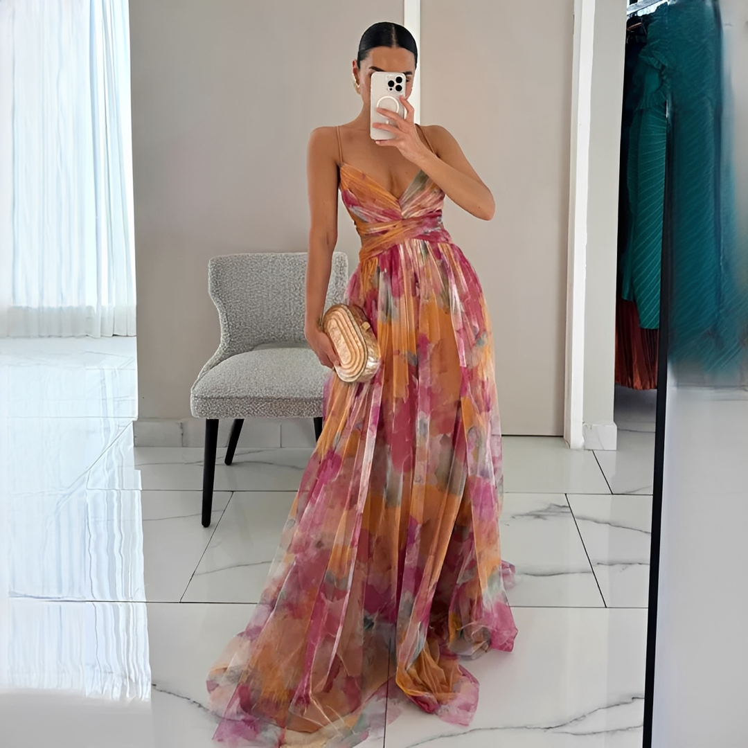 Lucinda - Elegancka i Lekka Suknia Maxi