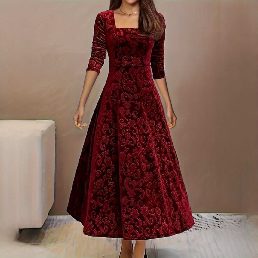 Bethany - Elegancka lejąca sukienka