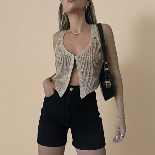 Evangeline - Klasyczny i Elegancki Bezrękawnik