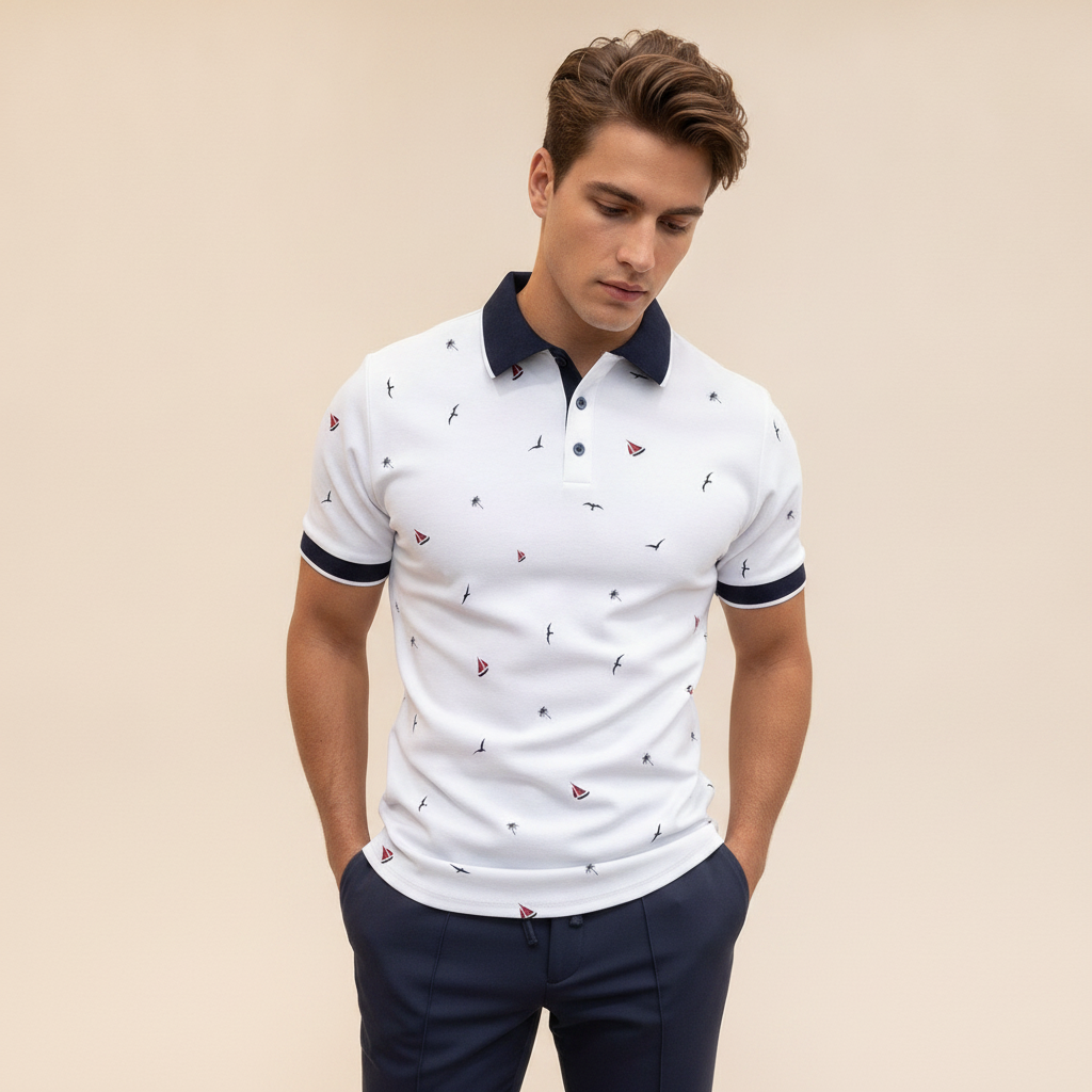 Bedario - Elegancka i Swobodna Koszulka Polo