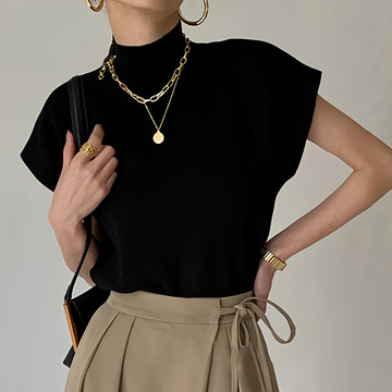 Lesley - Wygodna bluza z golfem
