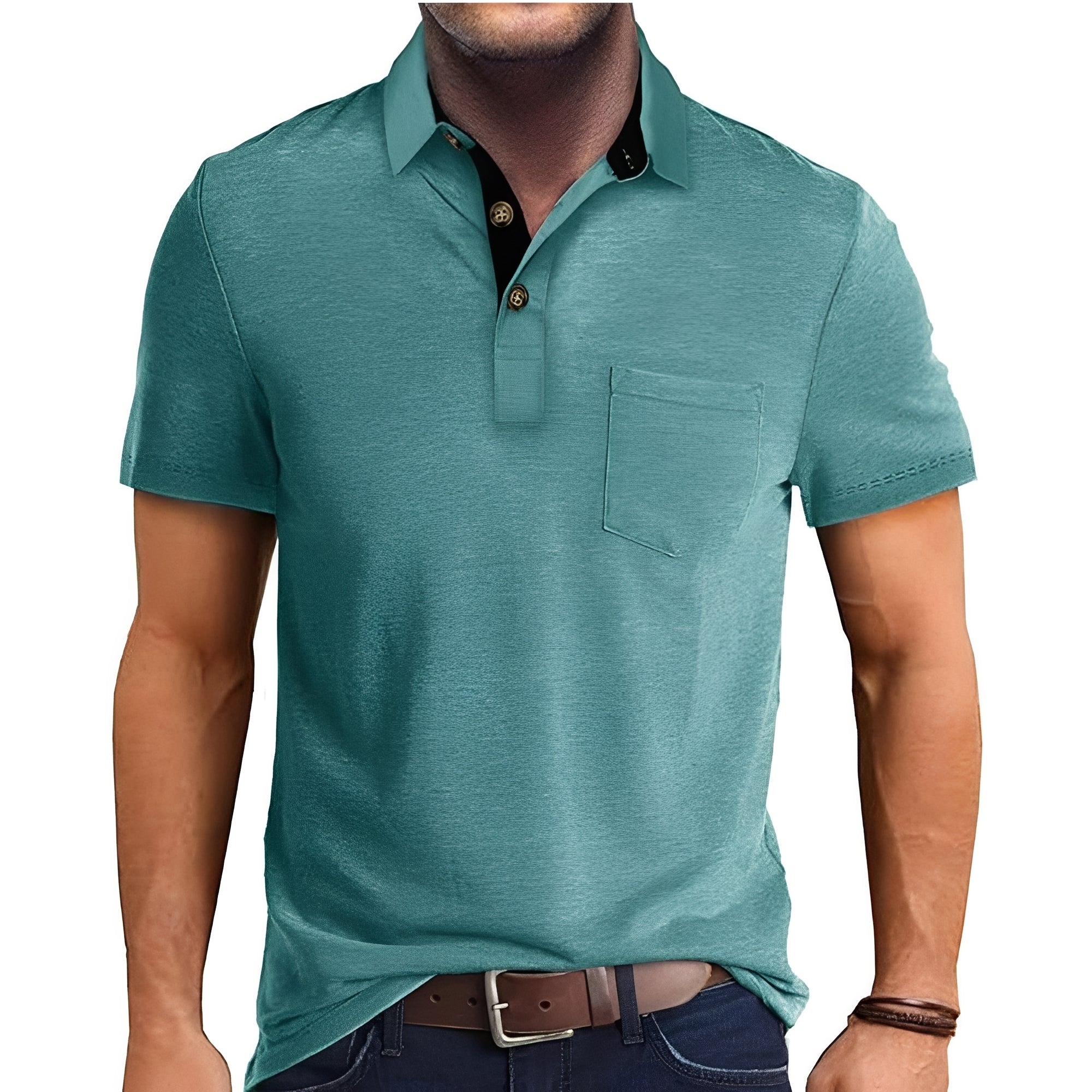 Hobbs - Swobodna Polo z Krótkimi Rękawami