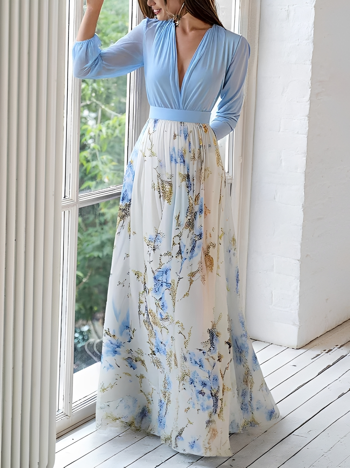 Cora - Elegancka Sukienka Maxi