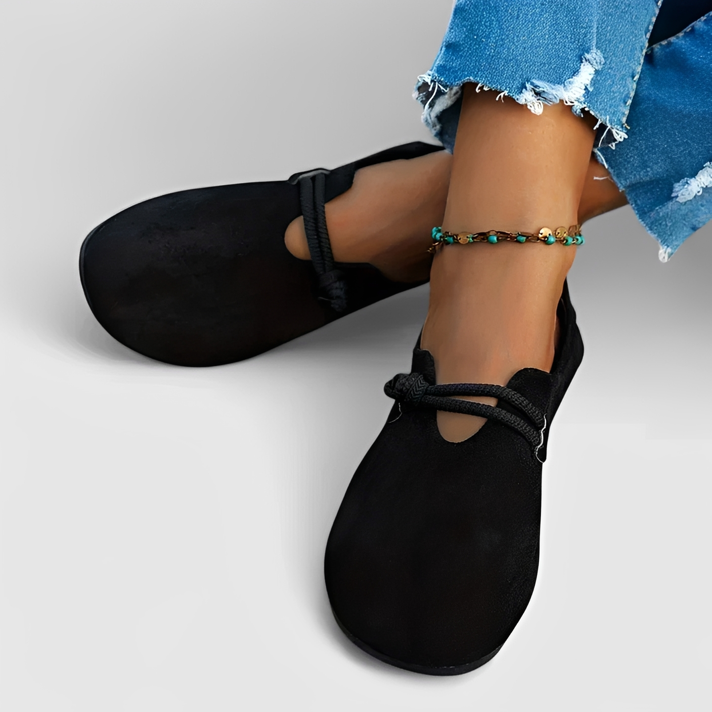 Marjorie - Wygodne Buty z Okrągłym Noskiem