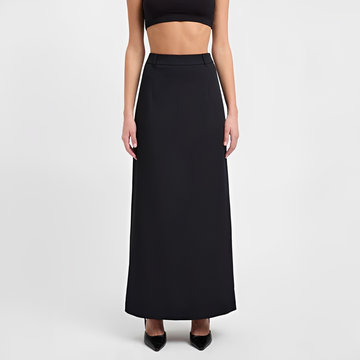 Alita - Elegancka spódnica maxi z rozcięciem z tyłu