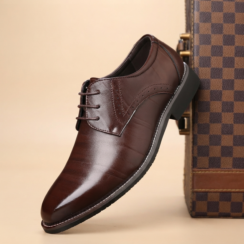 Tristan - Wygodne eleganckie sznurowane buty