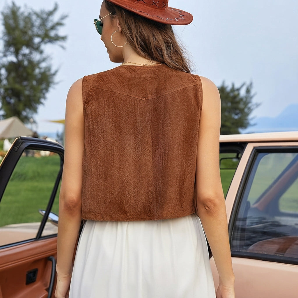 Gwyneth - Szykowna i Modna Kamizelka Boho