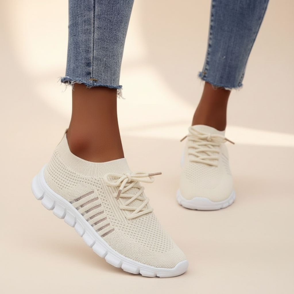 Vicky - Przewiewne sneakersy z sznurowadłami