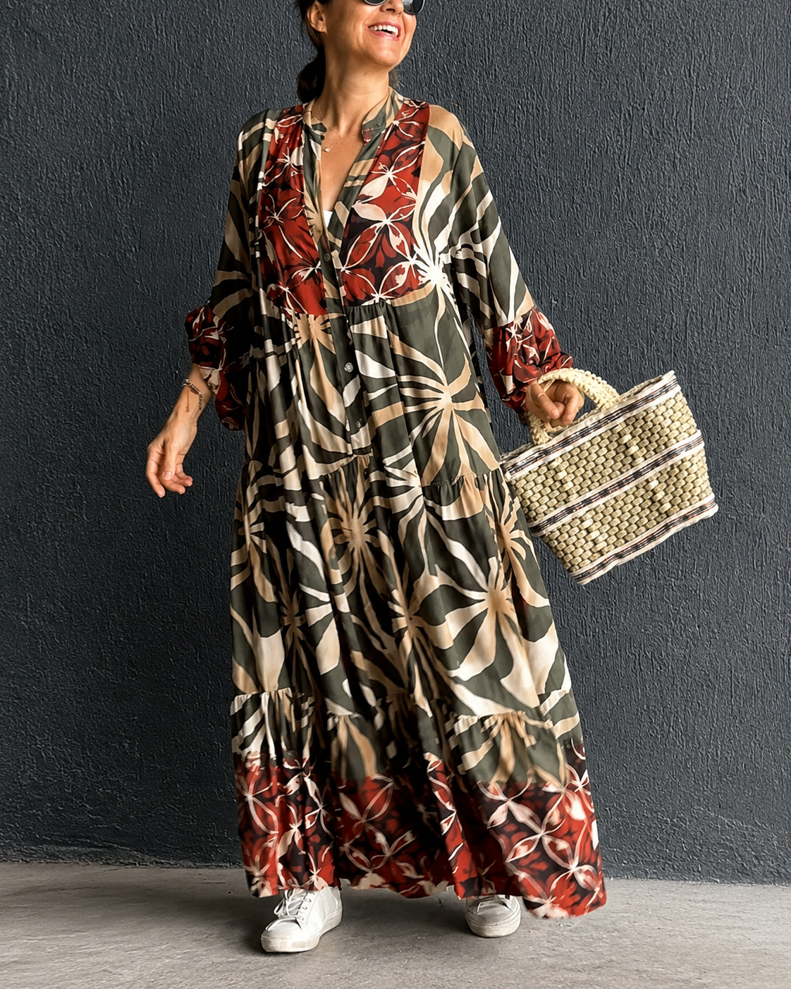 Zeudi - Modna sukienka w stylu boho