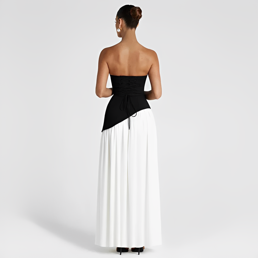 Zadie - Elegancka sukienka z gorsetem