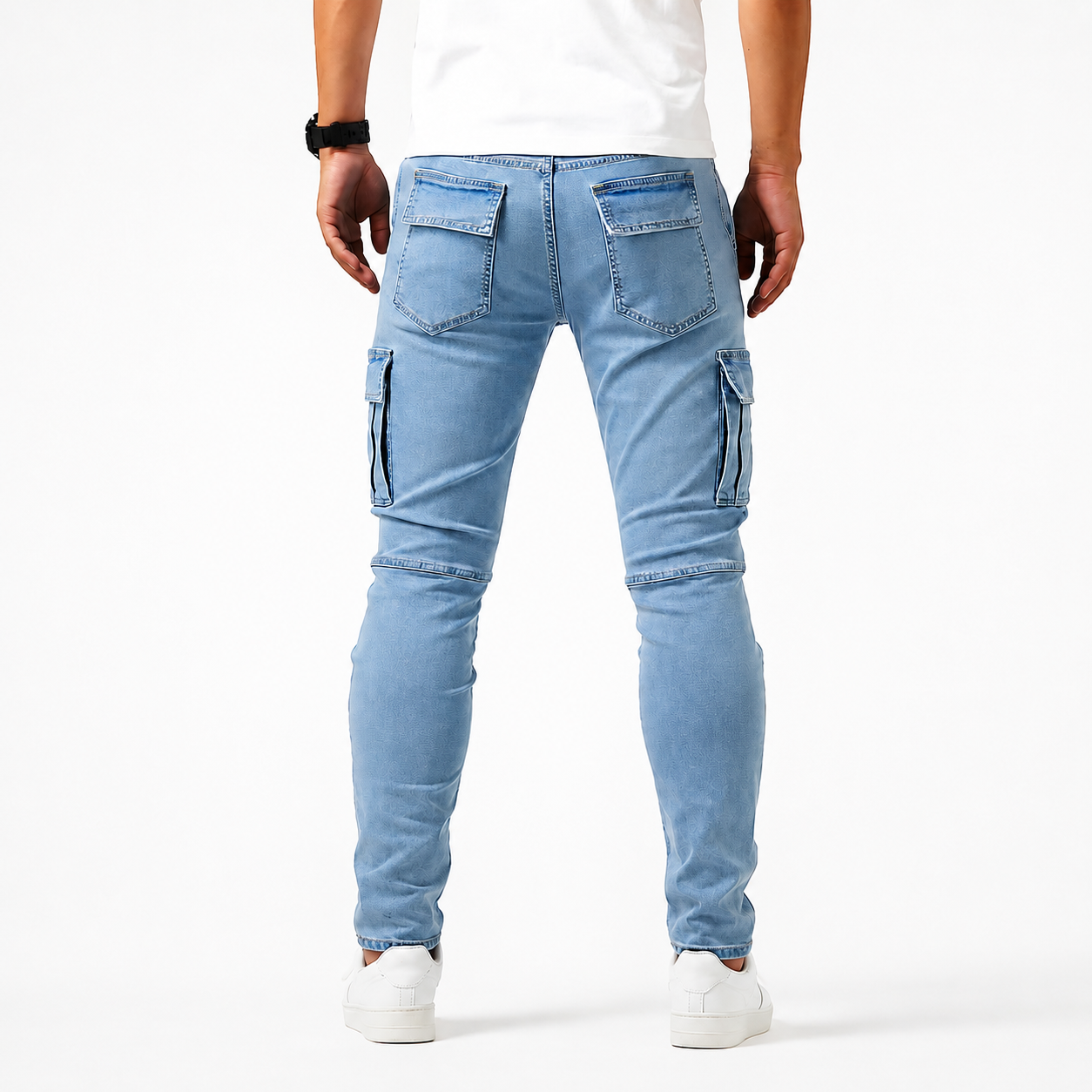 Zilton - Eleganckie spodnie cargo slim-fit