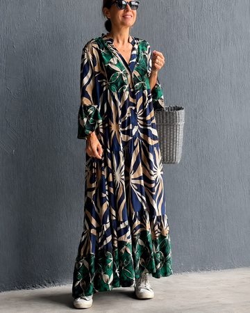 Zeudi - Modna sukienka w stylu boho