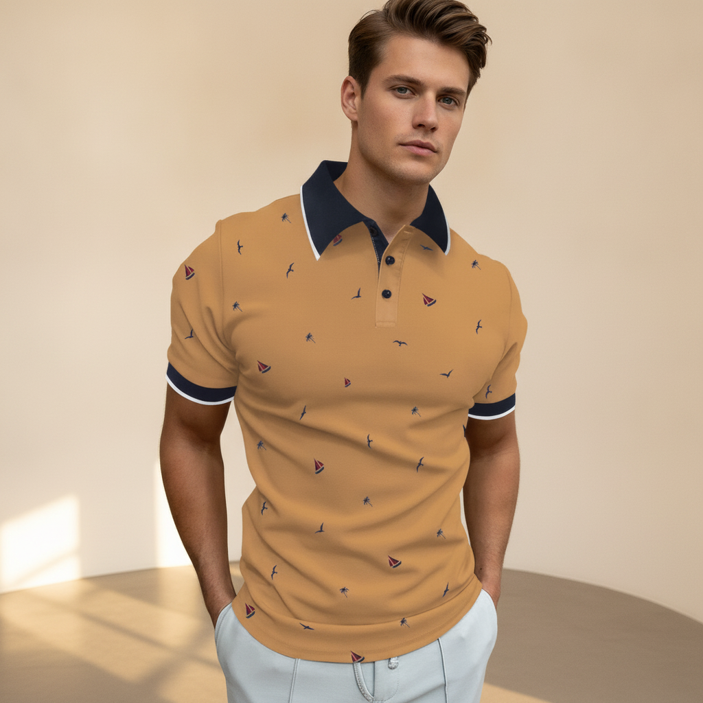 Bedario - Elegancka i Swobodna Koszulka Polo
