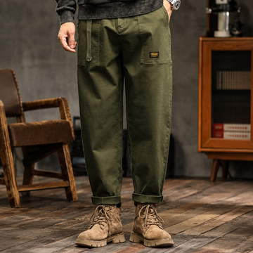 Clyde - Swobodne Spodnie w Stylu Vintage