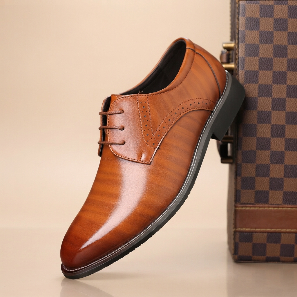 Tristan - Wygodne eleganckie sznurowane buty