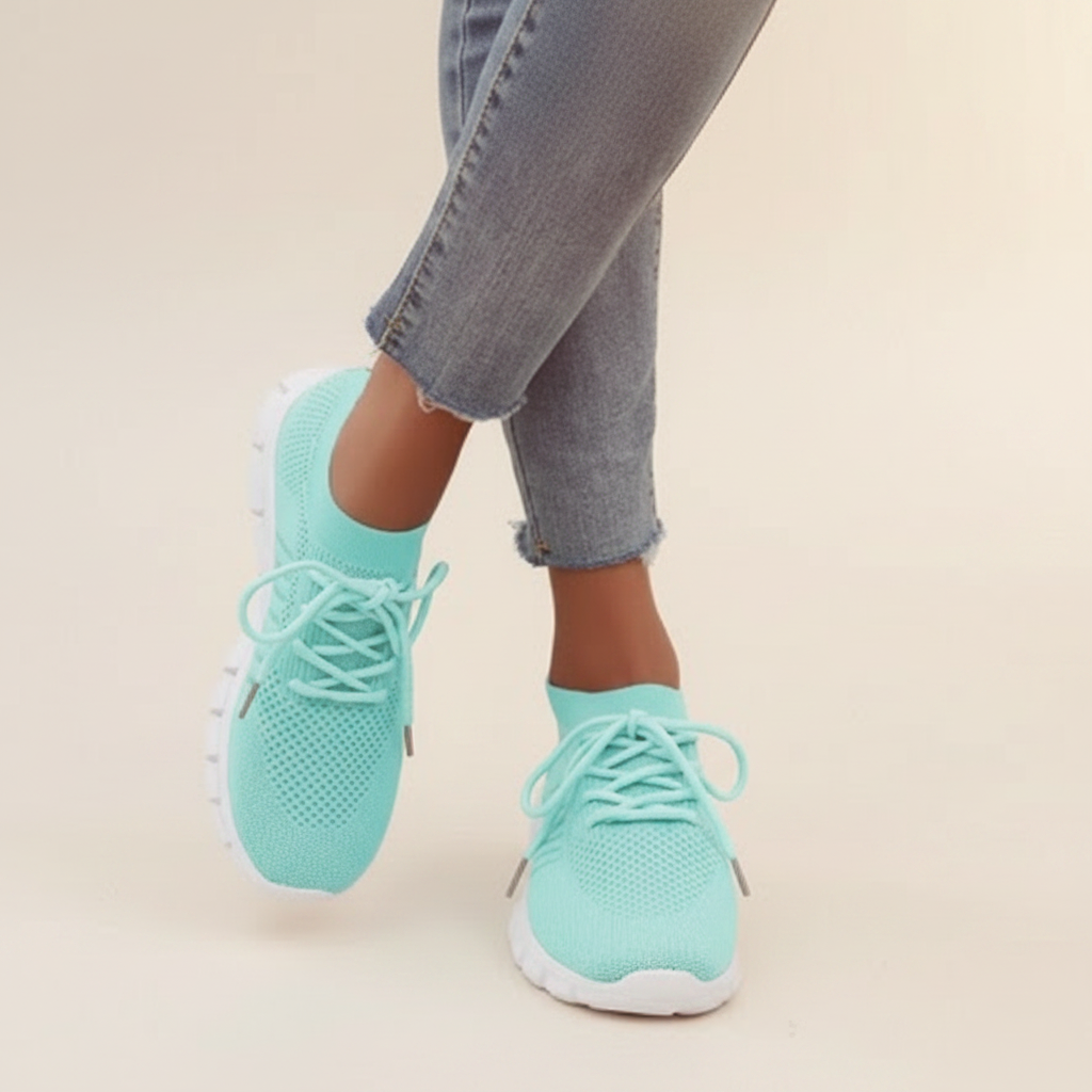 Vicky - Przewiewne sneakersy z sznurowadłami