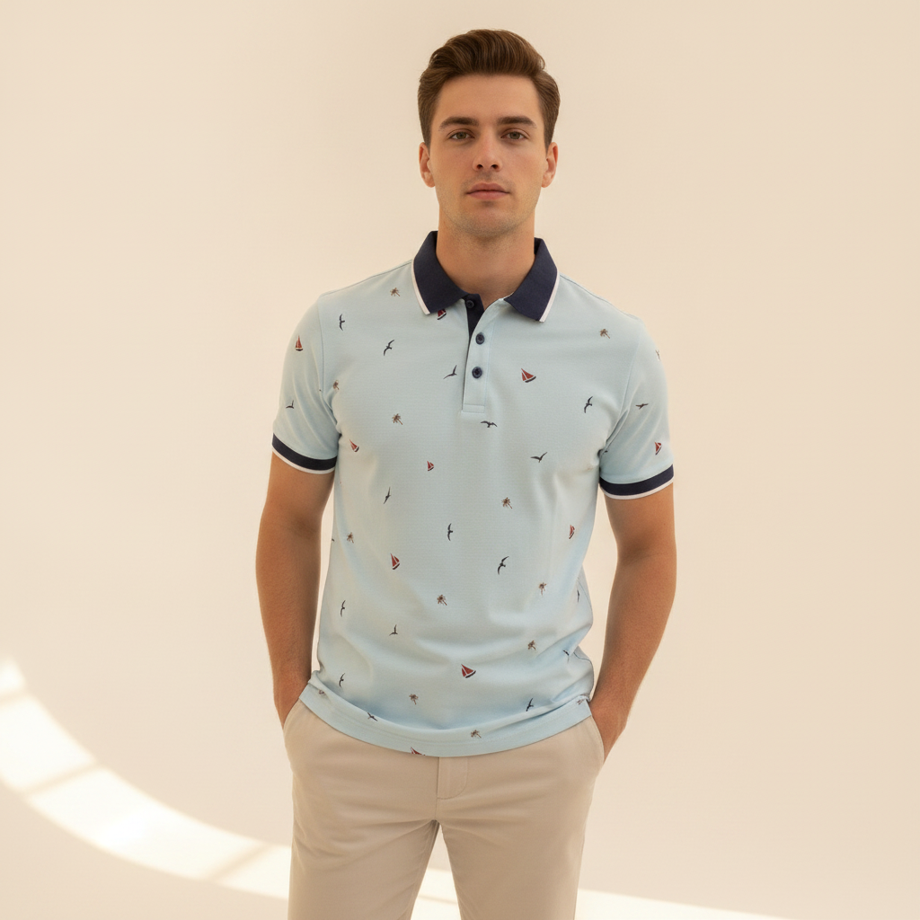Bedario - Elegancka i Swobodna Koszulka Polo