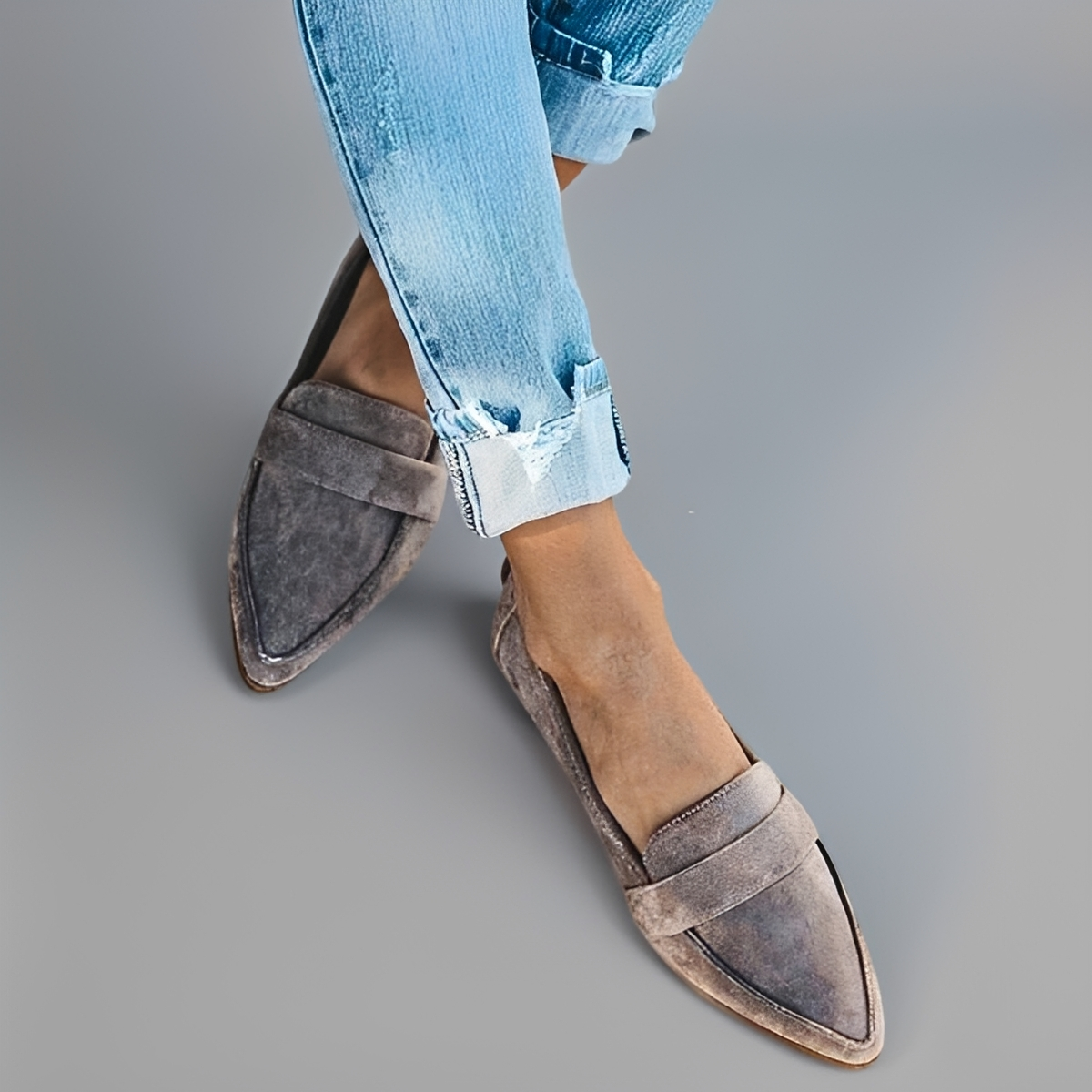 Dalanie - Buty Codzienne z Szpiczastym Noskiem