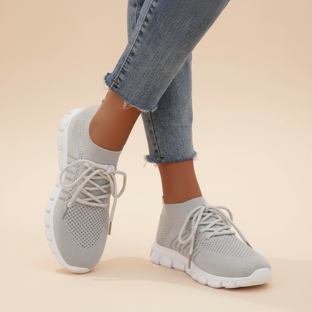 Vicky - Przewiewne sneakersy z sznurowadłami