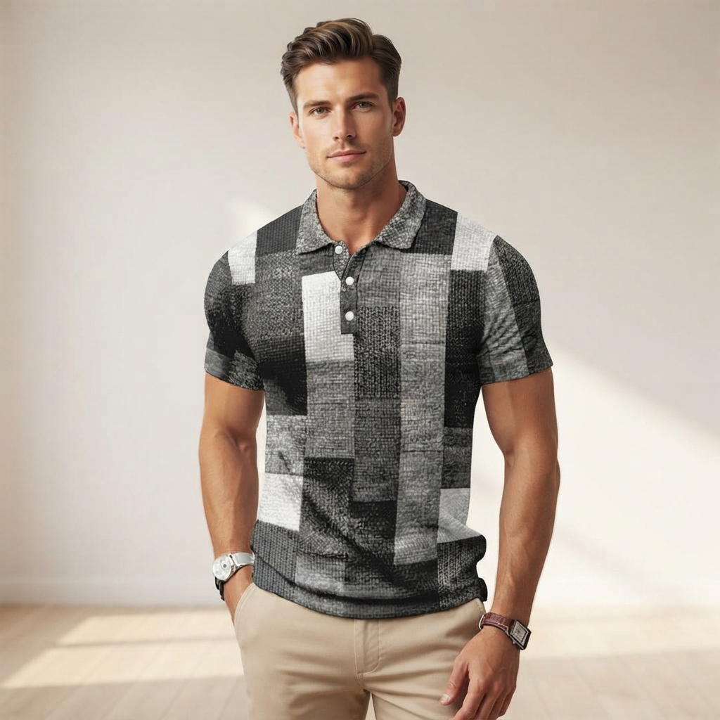 Alfie - Stylowa Koszulka Polo Slim-Fit