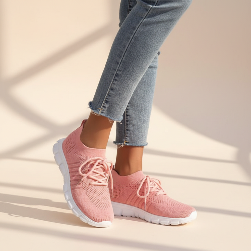 Vicky - Przewiewne sneakersy z sznurowadłami