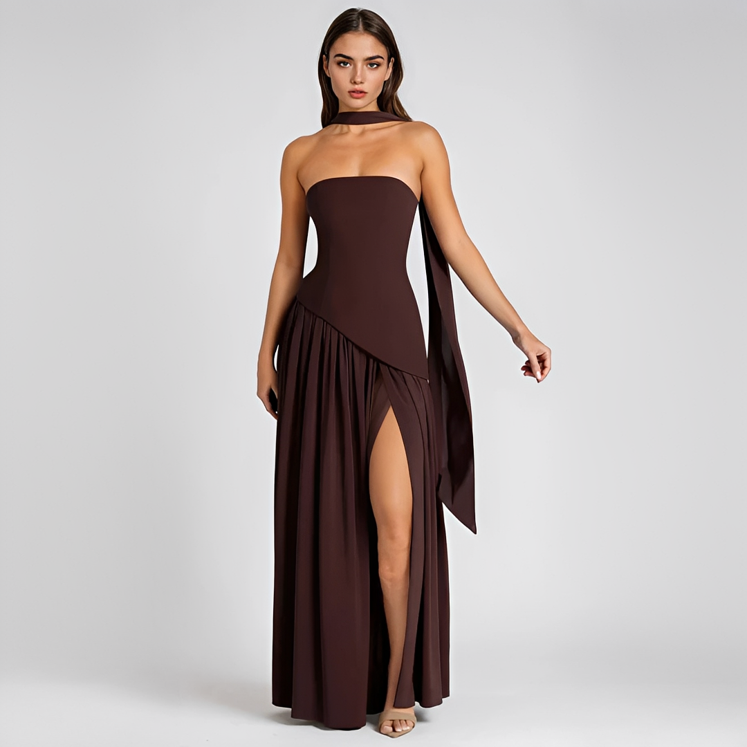 Zadie - Elegancka sukienka z gorsetem