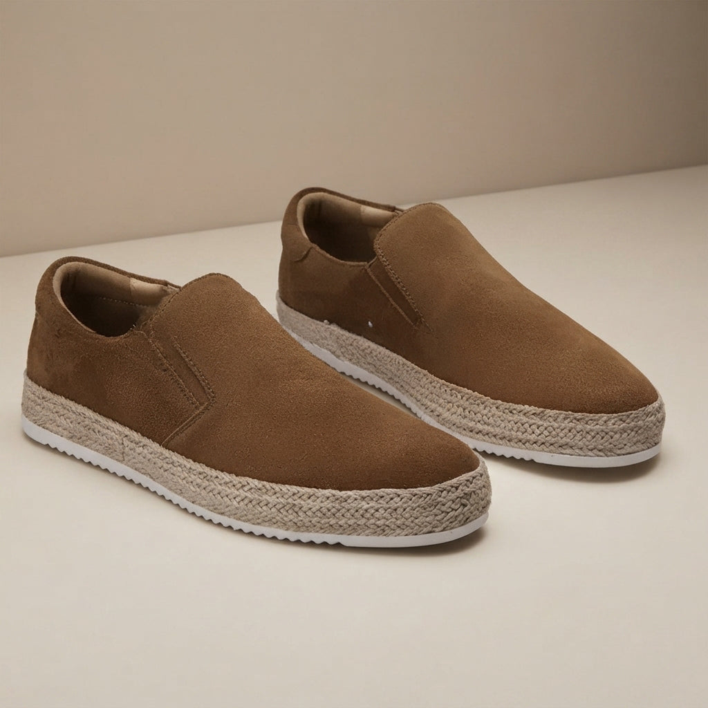 Gareth - Swobodne Buty z Okrągłym Noskiem