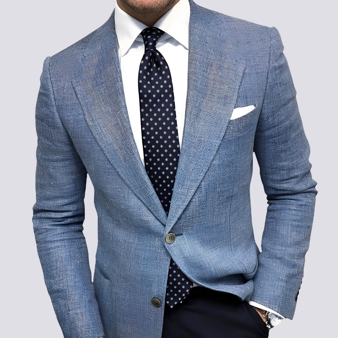 Tristan – Elegancka marynarka męska – na formalne wydarzenia