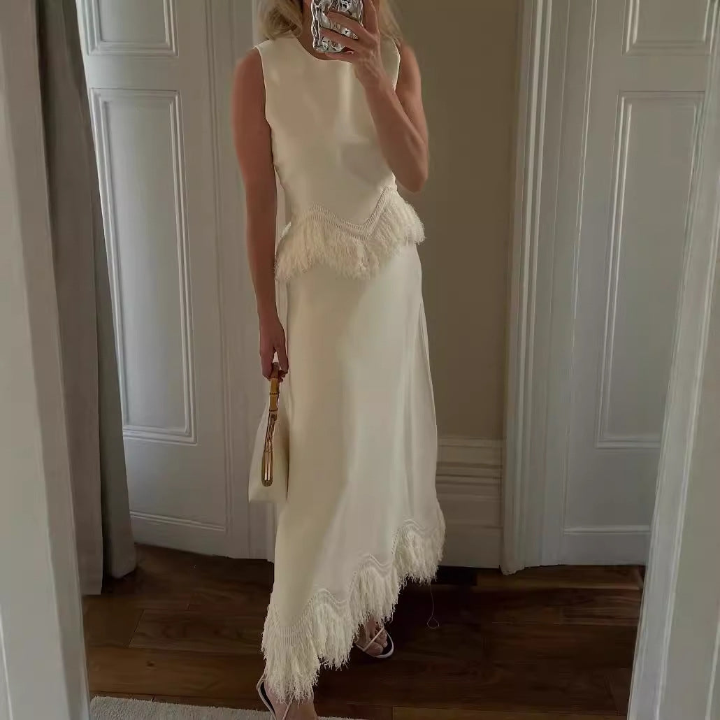 Marjorie - Stylowy Zestaw bez Rękawów