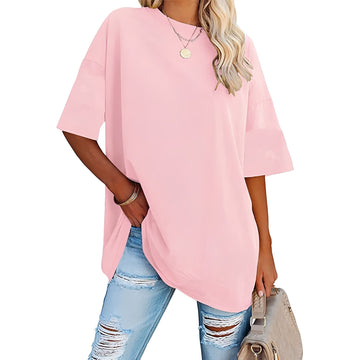 Alice - Luzny T-shirt z opadajacymi ramionami