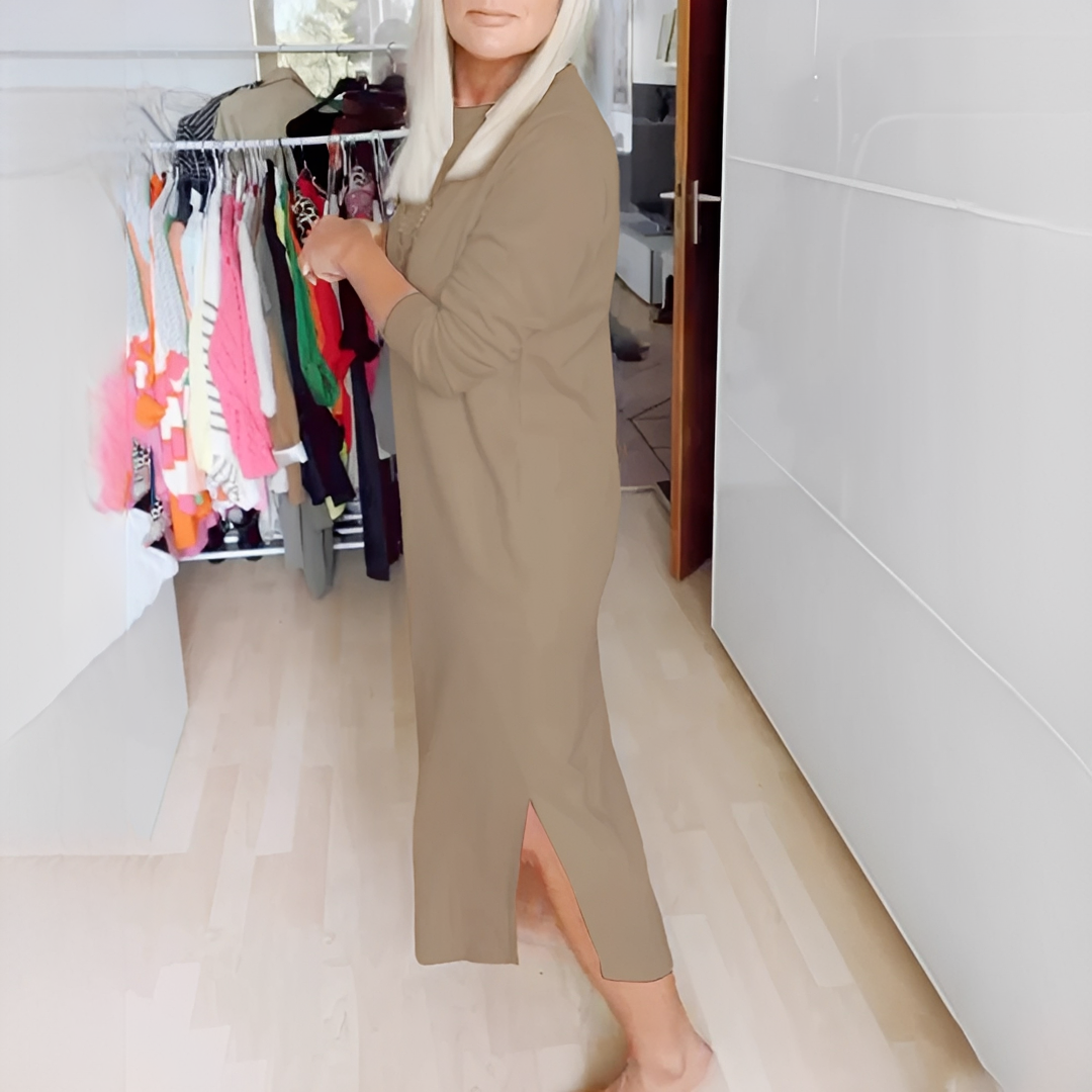 Audra - Wygodna Luźna Sukienka