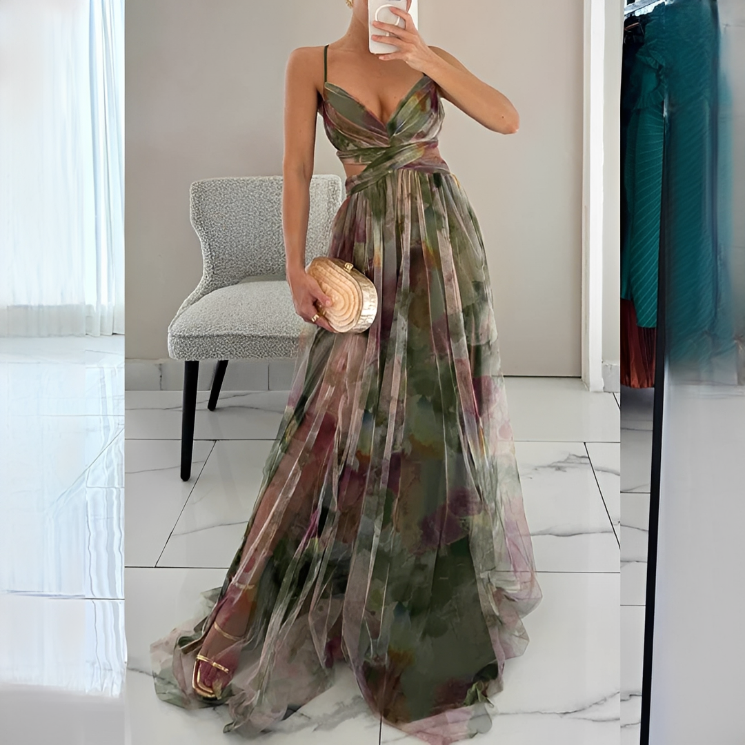 Lucinda - Elegancka i Lekka Suknia Maxi