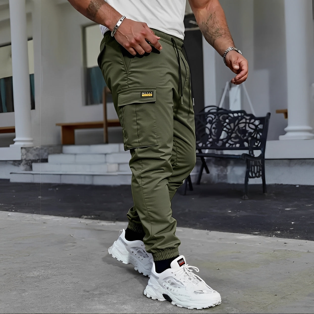 Milton - Wygodne Spodnie Jogger
