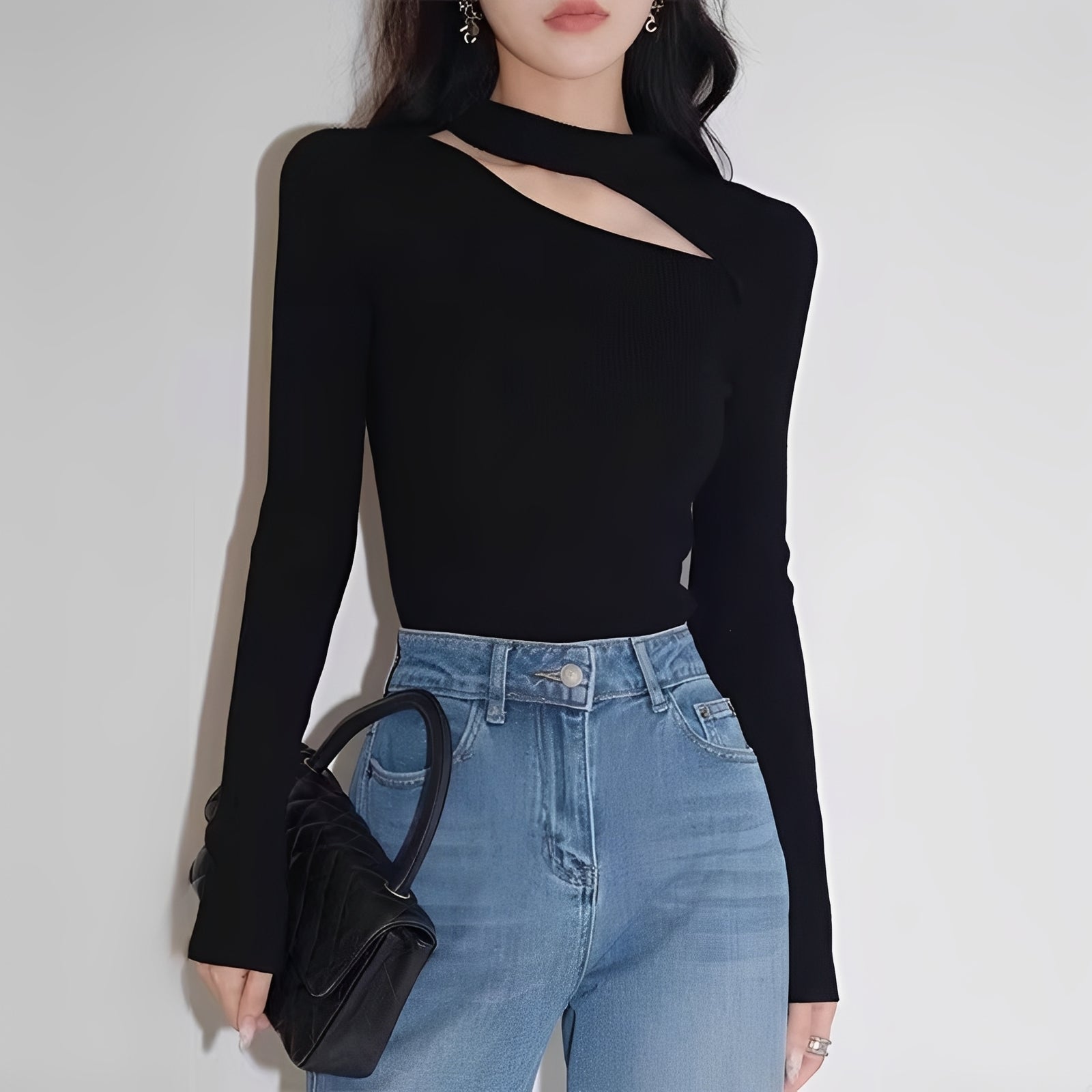 Kiarra - Stylowy asymetryczny top