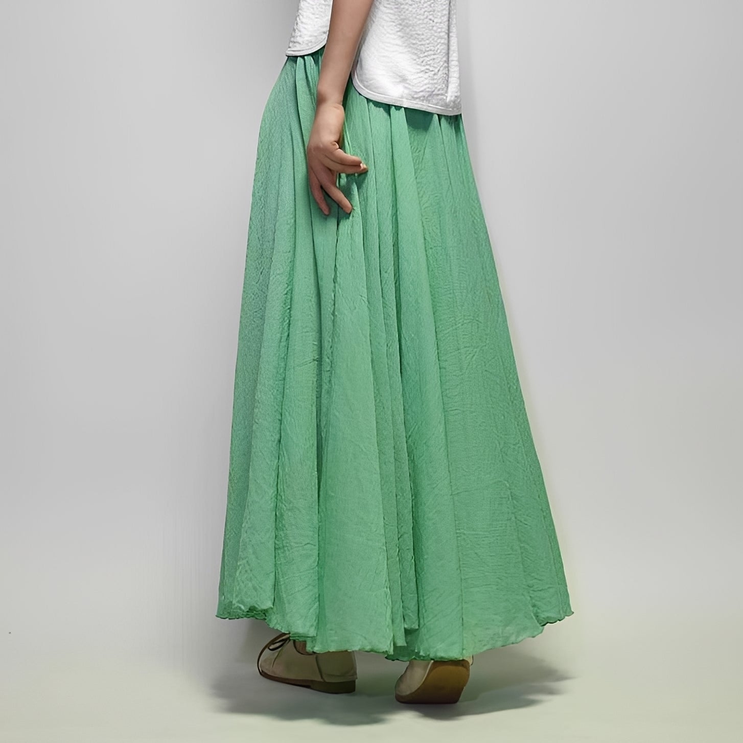 Alina - Lekka spódnica maxi w boho stylu