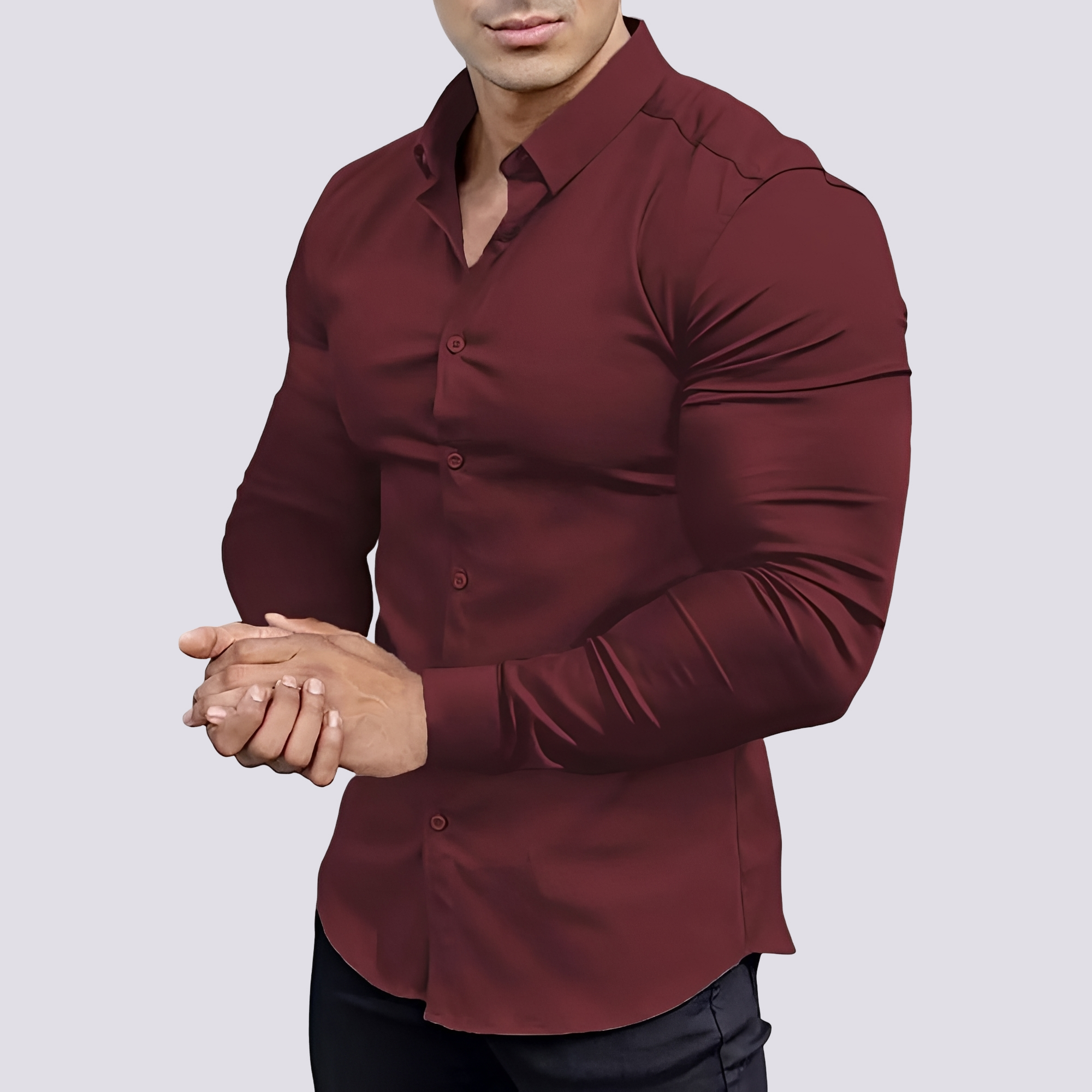 Benson - Codzienna koszula slim-fit