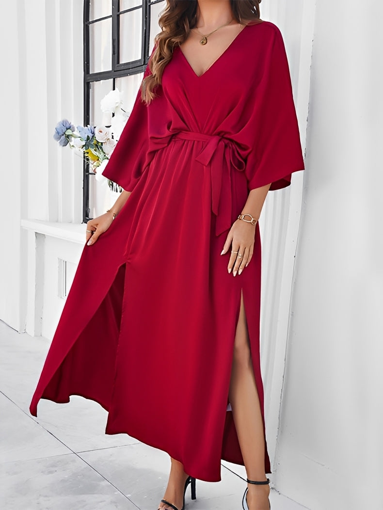 Eleanor - Stylowa i Swobodna Sukienka Maxi