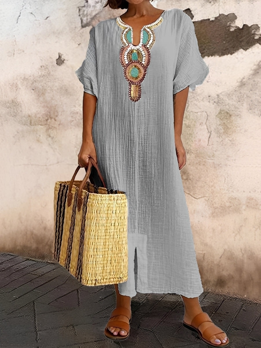 Paula - Elegancka Sukienka Boho