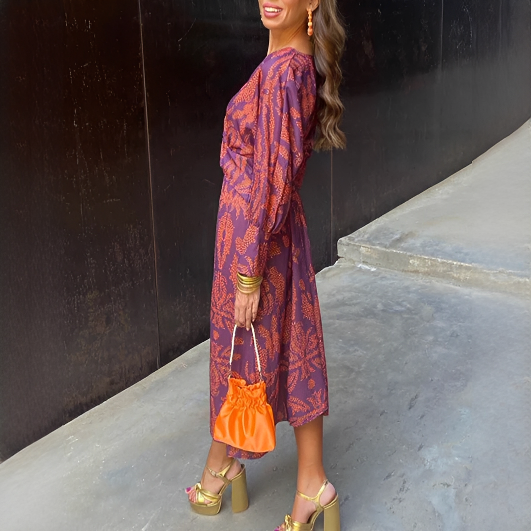 Elsie - Stylowa sukienka maxi