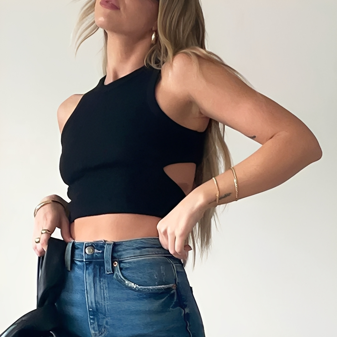 Dalia - Elegancki Krótki Top