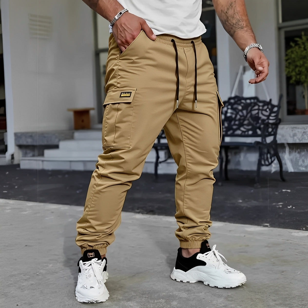Milton - Wygodne Spodnie Jogger