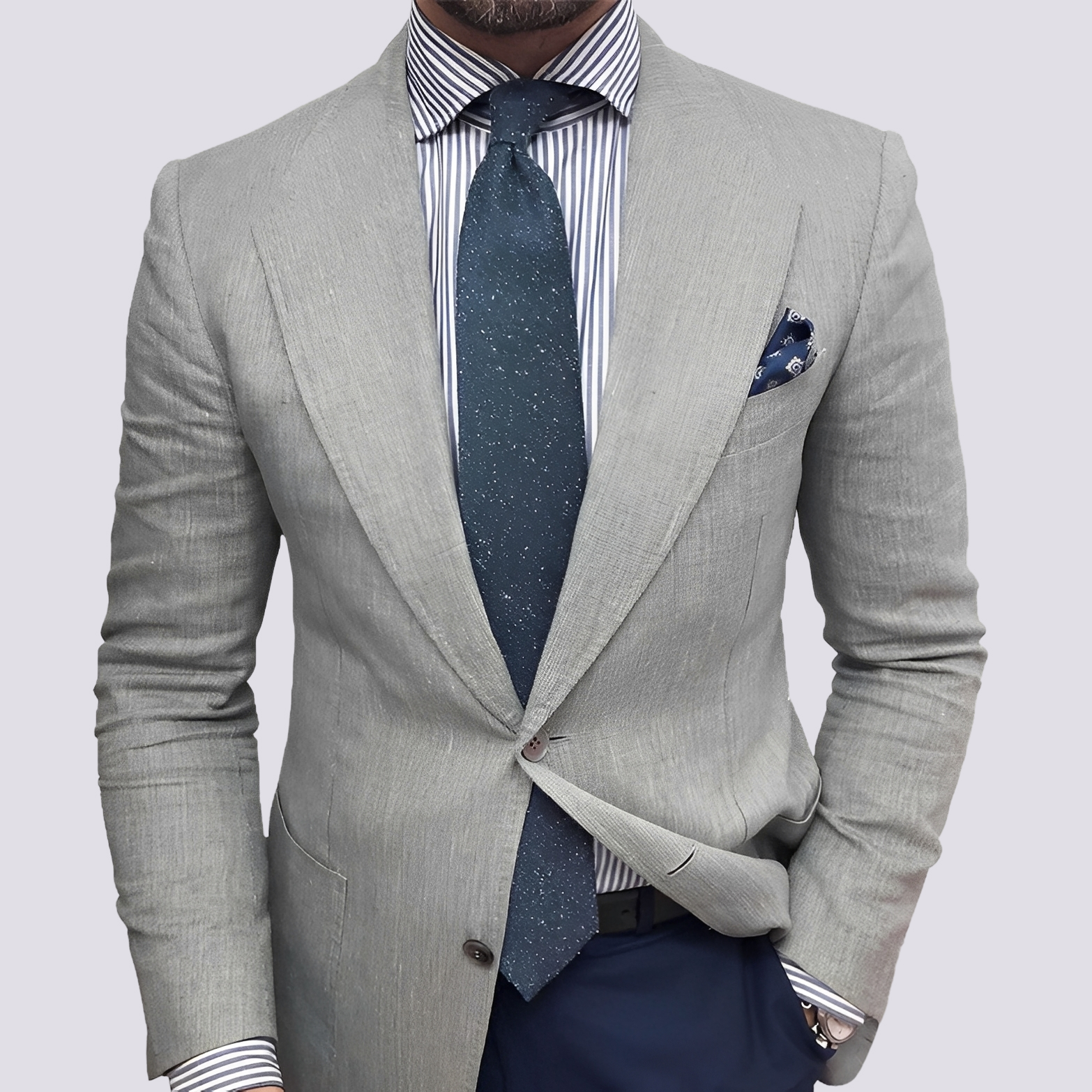 Tristan – Elegancka marynarka męska – na formalne wydarzenia