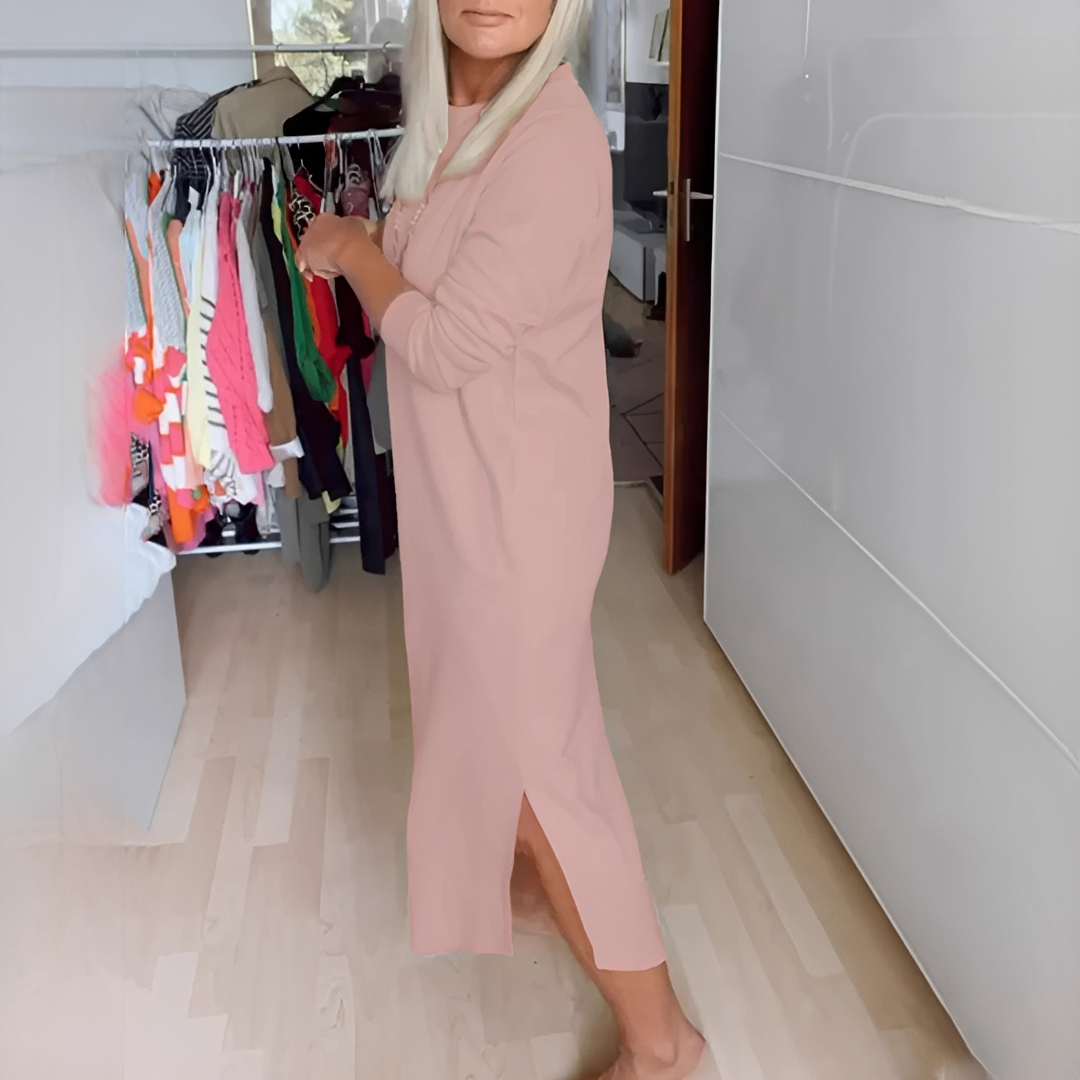 Audra - Wygodna Luźna Sukienka